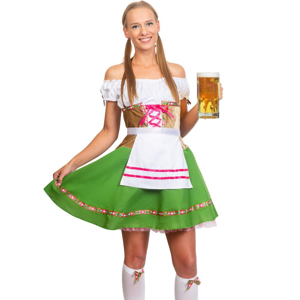 7772 Oktoberfest Beer Girl Costumes - German Bavarian Traditional Oktober
